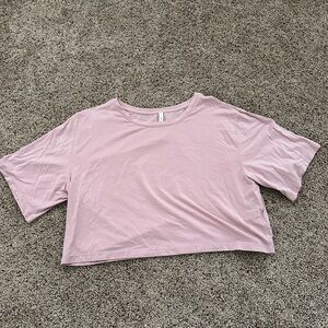 Aritiza Pink Women's Crop Top